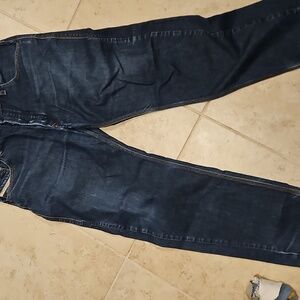 Diesel‎ Jeans Mens 34x27 Blue Bravefort Custom Carrot Distressed Denim 0088Z *